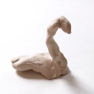 Werkstück Tonskulptur