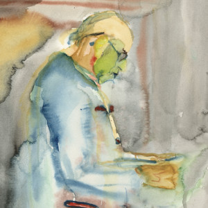 Aquarellzeichnung